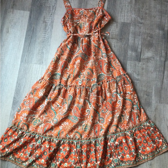Lot of 3 Spring flowy vintage style boho dresses ASOS, Free, Entro - Picture 2 of 8
